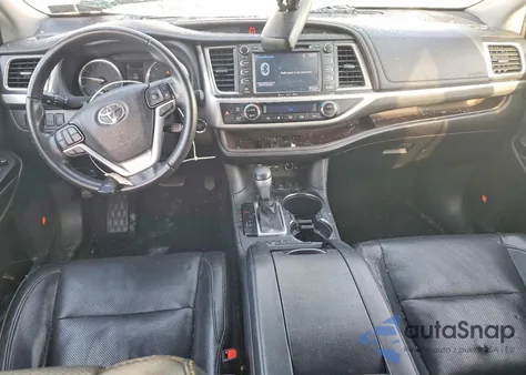 2019 Toyota Highlander Limited z USA, uszkodzony, nr VIN 5TDDZRFHXKS707390